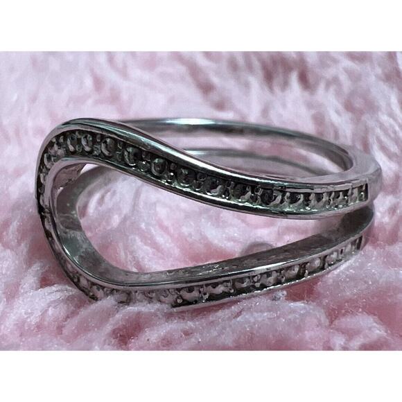 -Ring An Original Ring of Nataliya V Collister’s collection, In Silver Size 10 - Picture 2 of 12